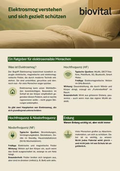 Flyer Elektrosmog verstehen Flyer Elektrosmog verstehen